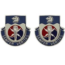 312th Military Intelligence Battalion Unit Crest (Semper Veritas)